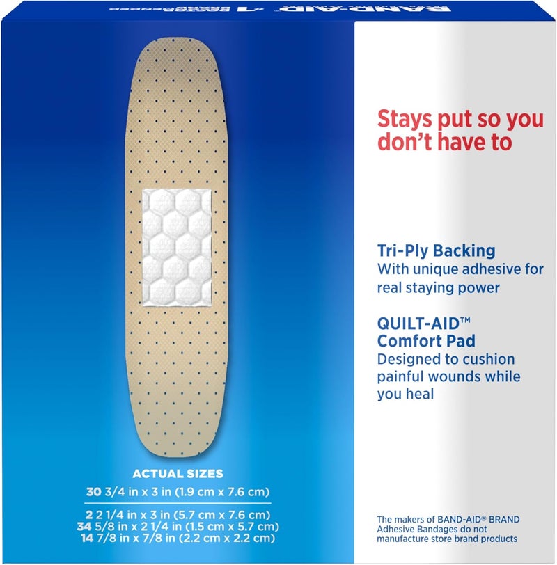 Band-Aid Brand Tru-Stay Sheer Strips Adhesive Bandages - Image 3